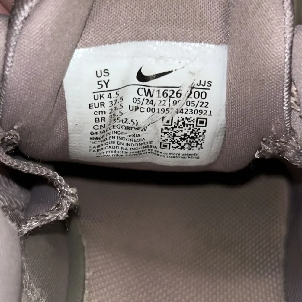 Nike Air Max Bolt Scarpa CW1626-200 Violet Pink Glaze White Kids Youth Size 5Y